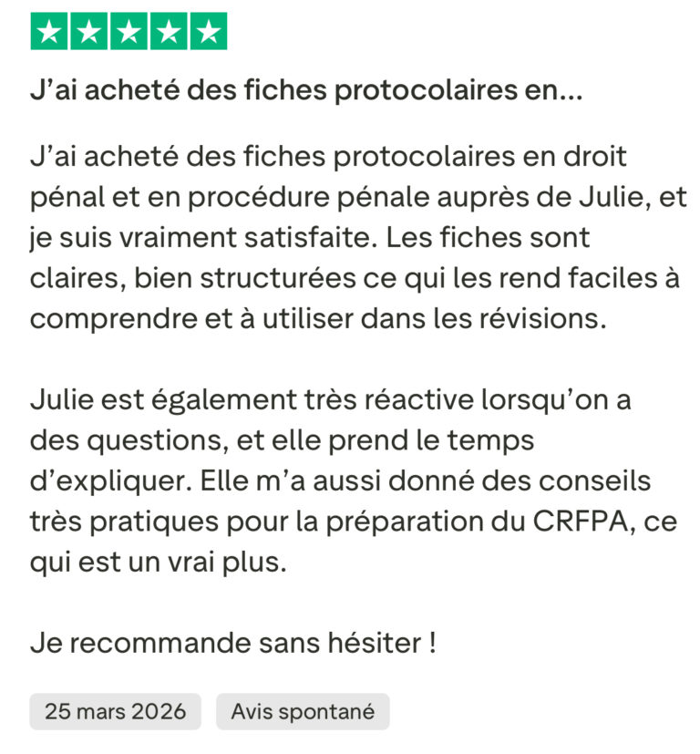 fiches droit